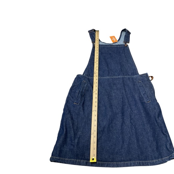 Uskees Georgia Denim Pinafore Dress Dark Wash US 14 NWT - Picture 5 of 7